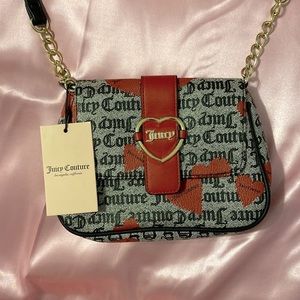Juicy Couture Heart Crossbody Purse